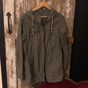 Eddie Bauer linen jacket xl
